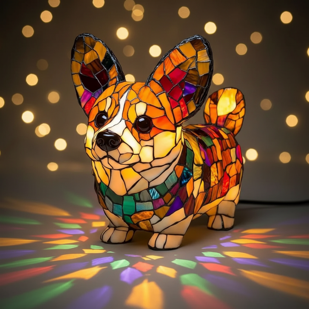 Luminária Corgi Radiante