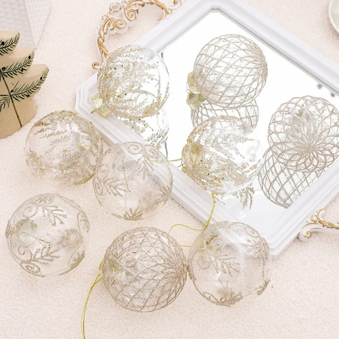 Bolas para Árvore de Natal Luxo com 9 Peças