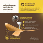 Ventilador de teto moderno Estilo Industrial com controle remoto - ZenithBreeze UrbanWind X2