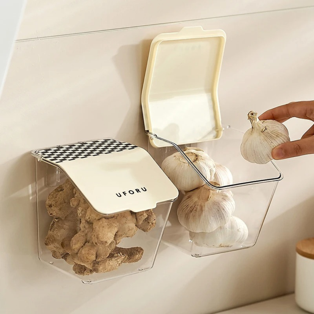 Cesta de Armazenamento de Parede para Cozinha