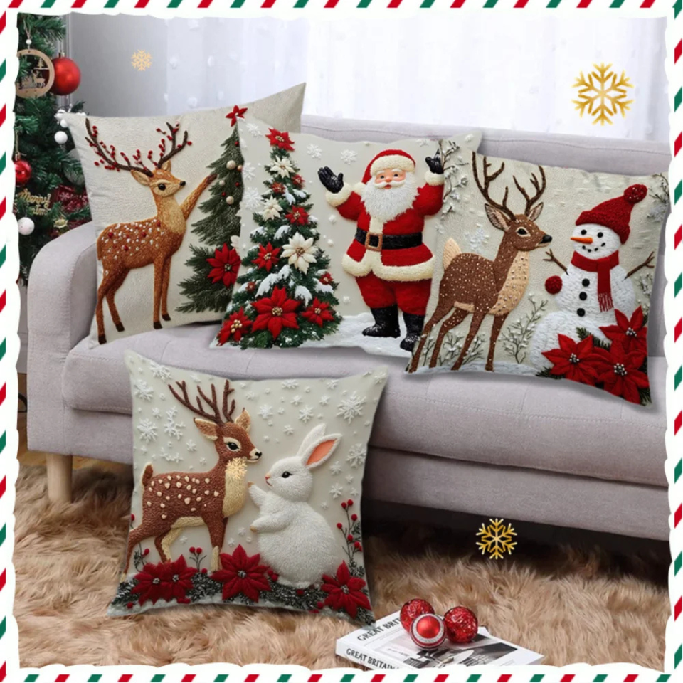 Fronha Decorativa de Natal