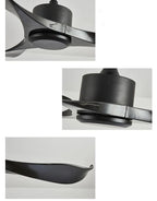 Ventilador de teto moderno Estilo Industrial com controle remoto - ZenithBreeze UrbanWind Elite Edition
