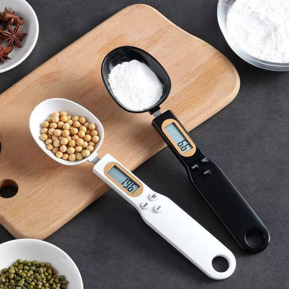 Mini Colher Balança Digital com Display LCD de Alta Precisão