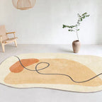 PROMO OUTLET - Tapete Decorativo Orgânico Abstrato Irregular - Nordic Europe