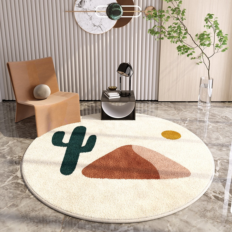 Tapete Decorativo Redondo - Coleção América