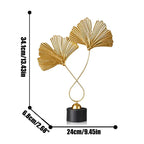 PROMO OUTLET - Escultura decorativa de Metal Premuim - Abstrata Elegância Natural