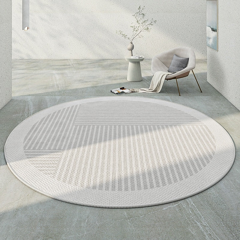 Tapete Decorativo Moderno Redondo - Coleção Japão