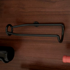 Suporte de Parede para Vinho em Metal para Armazenamento e Exibição de Vinhos